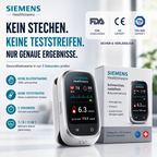 🩸 11-in-1 Stichfreies Blutzuckermessgerät Ohne Stechen • Keine Teststreifen • Ergebnisse in nur 5 Sekunden